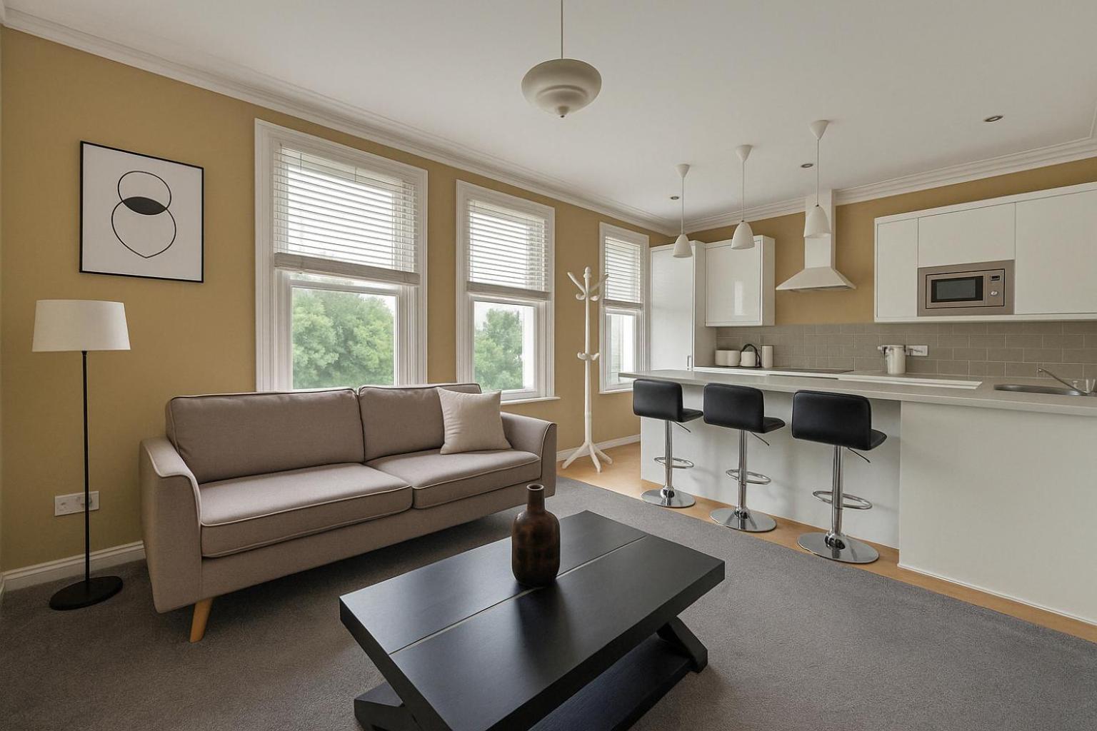 Flat - 3 Min To West Kensington Station Apartment